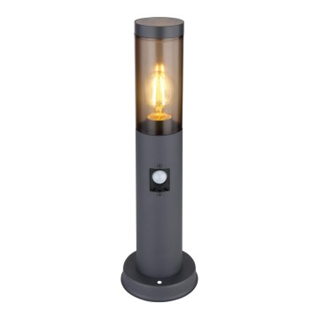 Globo - Уличная лампа с датчиком 1xE27/15W/230V 45 см IP44