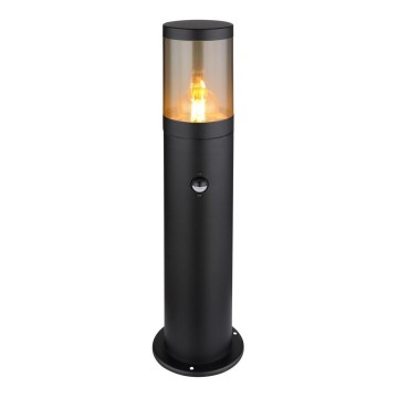 Globo - Уличная лампа с датчиком 1xE27/60W/230V 50 см IP44