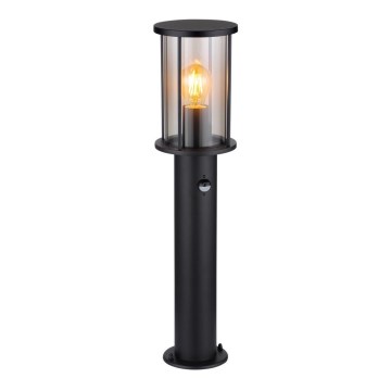 Globo - Уличная лампа с датчиком 1xE27/60W/230V 60 см IP54