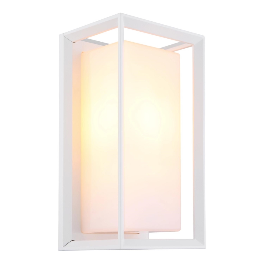 Globo - Вуличний настінний світильник 1xE27/60W/230V IP44 білий