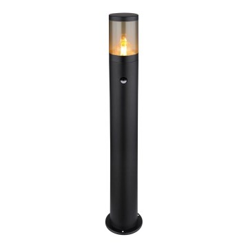 Globo - Вулична лампа з датчиком 1xE27/60W/230V 80 см IP44