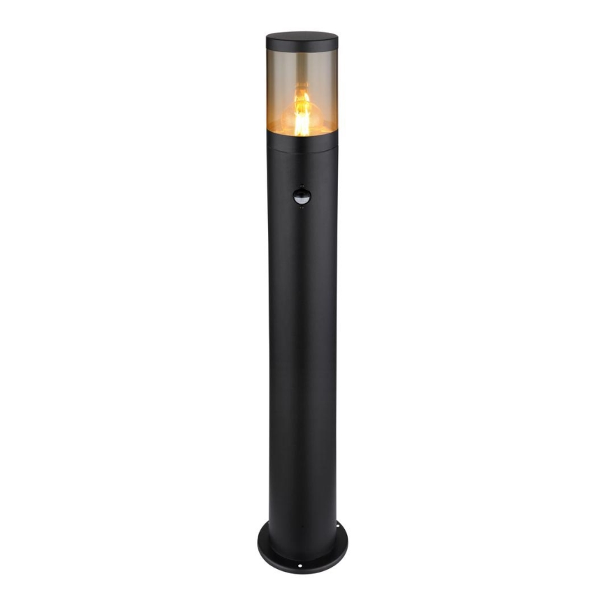 Globo - Вулична лампа з датчиком 1xE27/60W/230V 80 см IP44