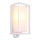 Globo - Вуличний настінний світильник з датчиком 1xE27/60W/230V IP44 білий