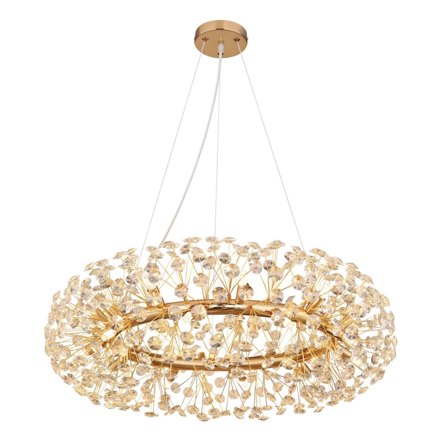Globo - Кришталева підвісна LED люстра 20xG9/3,5W/230V