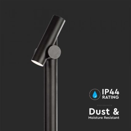 LED Зовнішня гнучка лампа LED/4W/230V 4000K IP44 100 см чорна