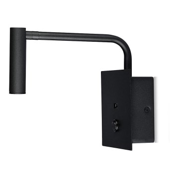 Гнучка настінна LED-лампа з USB-портом LED/3W/230V