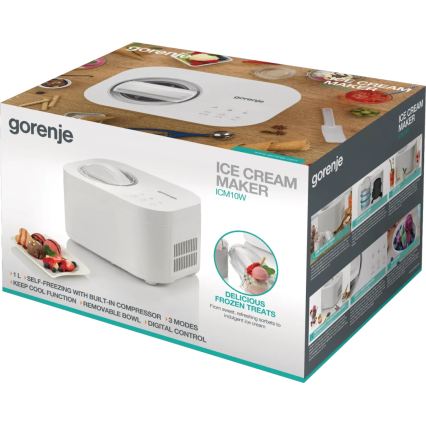 GORENJE ICM10W - мороженица 100 Вт/230 В белая