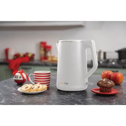 GORENJE K15DWW - Электрический чайник 1,5 л 2200 Вт/230 В белый