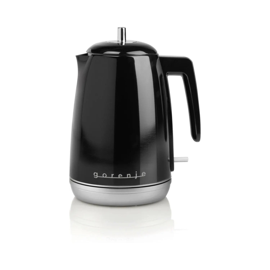 GORENJE K15RLBK - Електрочайник 1,7 л 2200 Вт/230 В чорний