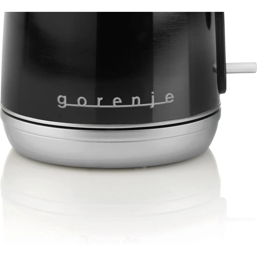 GORENJE K15RLBK - Електрочайник 1,7 л 2200 Вт/230 В чорний