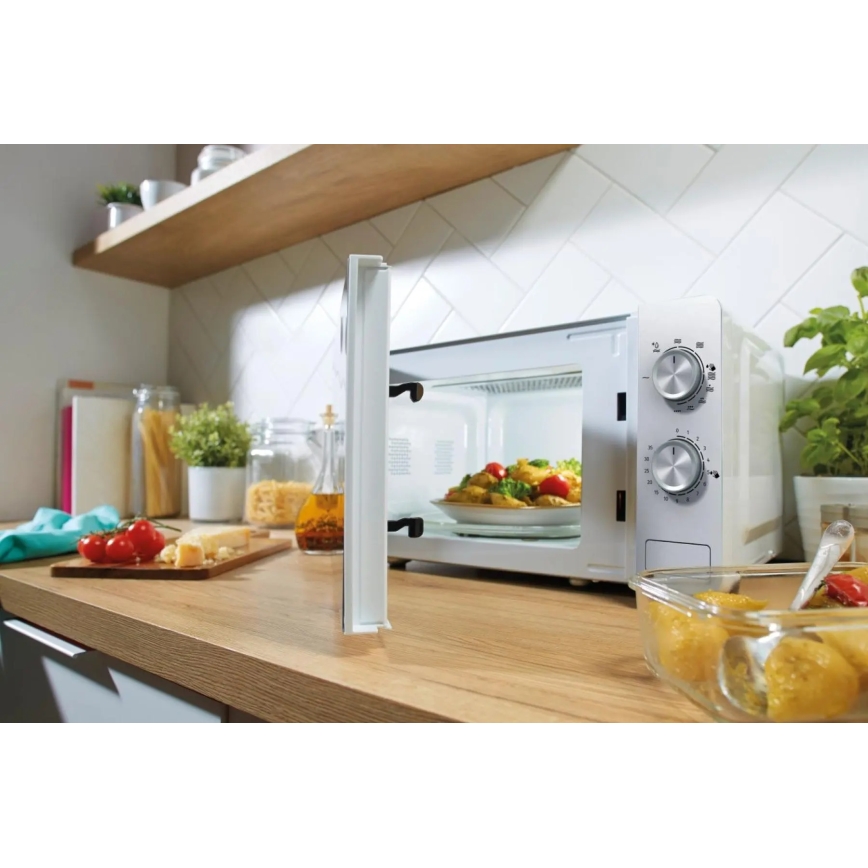GORENJE MO20E2W - микроволновая печь с грилем, 800 Вт/230 В, 20 л, белая