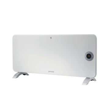 GORENJE OPTIHEAT 2000EWP - Умный электрический конвектор/прямоточный обогреватель 2000 Вт IP44 Wi-Fi белый