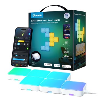 Govee - 10x Smart mini RGBIC панель Wi-Fi