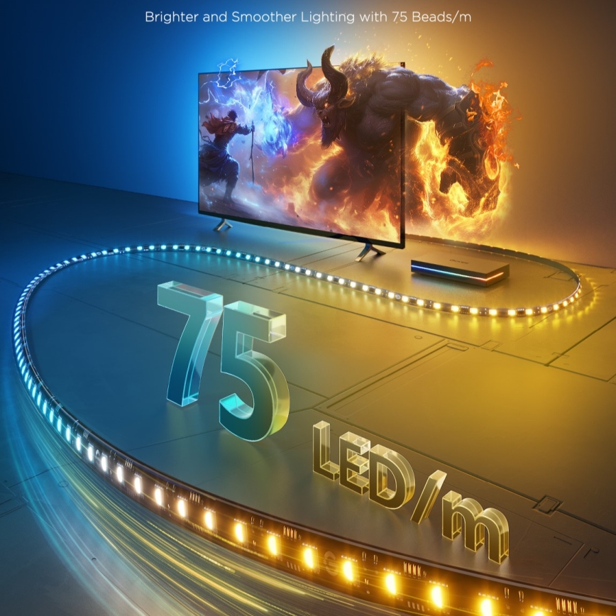 Govee - AI Sync Box 2 Smart TV RGBICW подсветка 55-65 Wi-Fi