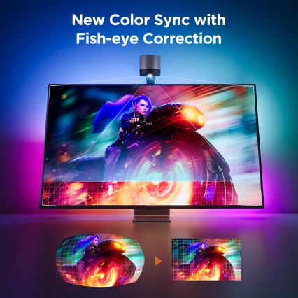 Govee - Backlight 3S Netflix TV 55-65" SMART LED RGBICW-подсветка Wi-Fi + дистанционное управление