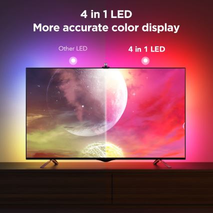 Govee - Backlight 3S Netflix TV 55-65" SMART LED RGBICW-подсветка Wi-Fi + дистанционное управление
