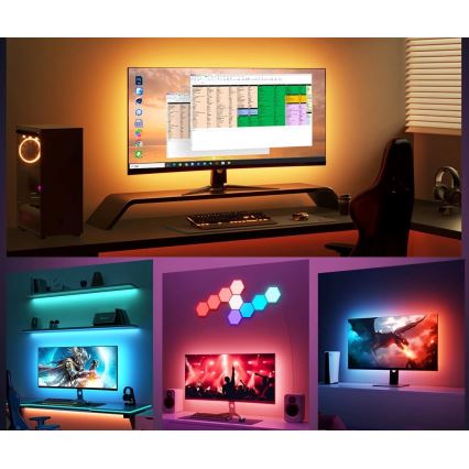 Govee - Dreamview G1 Smart LED RGBIC підсвітка монітора 27-34" Wi-Fi