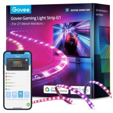 Govee - Dreamview G1 Smart LED RGBIC Подсветка для монитора 27-34" Wi-Fi