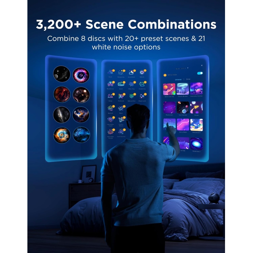 Govee - Galaxy Light Projector 2 Pro Matter с Wi-Fi-динамиком