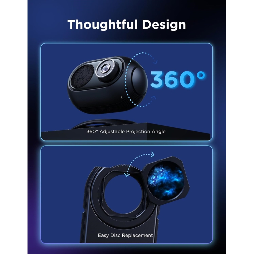 Govee - Galaxy Light Projector 2 Pro Matter з Wi‑Fi динаміком