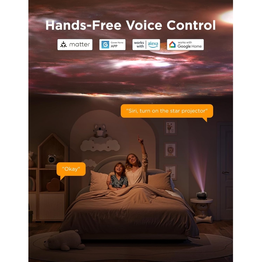 Govee - Galaxy Light Projector 2 Pro Matter з Wi‑Fi динаміком