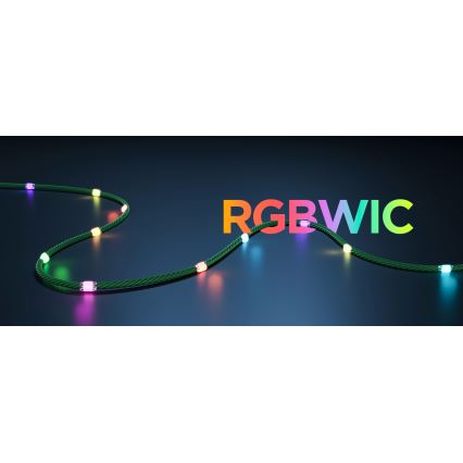 Govee - LED RGBICW Уличная рождественская гирлянда 2700-6500K 20 м Wi-Fi Matter IP66