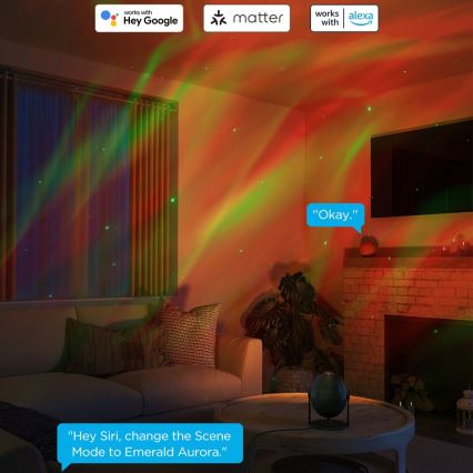 Govee - LED RGBW Galaxy Light Проєктор Pro Wi-Fi Matter