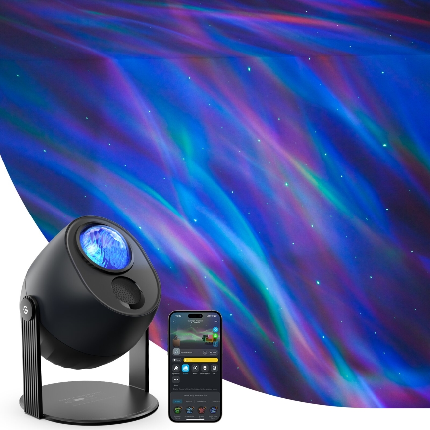 Govee - LED RGBW Galaxy Light Проєктор Pro Wi-Fi Matter