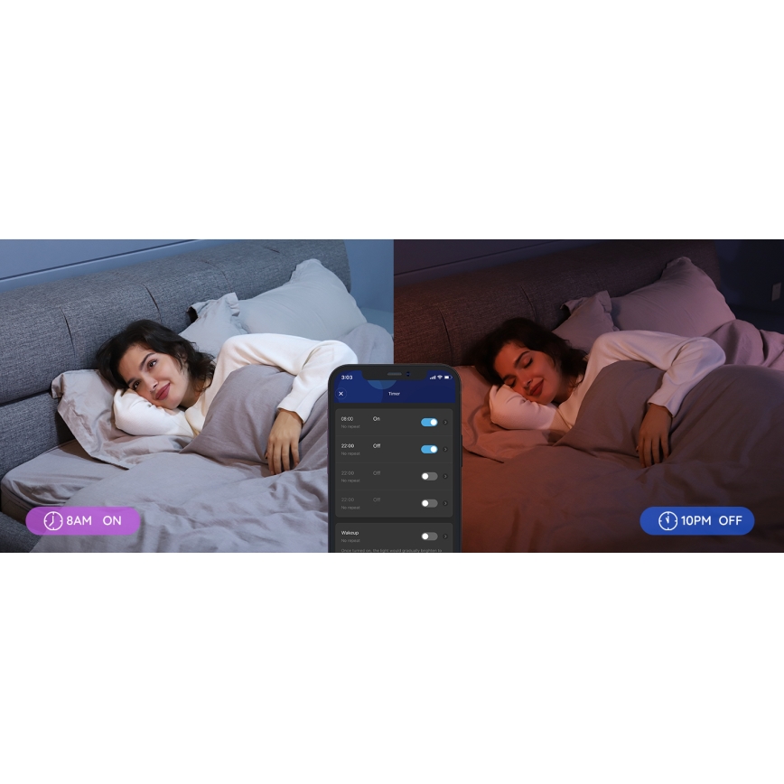 Govee - LED RGBWW Лампочка з регулюванням яскравості Smart E27/9W/230V 2700-6500K Wi-Fi