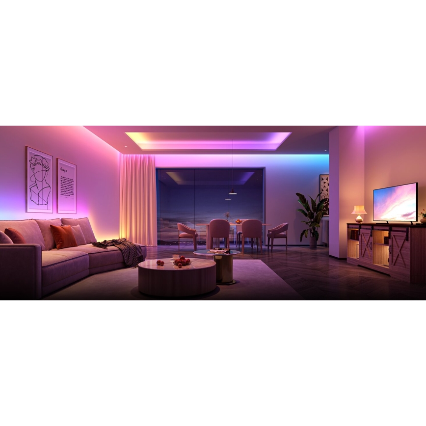 Govee - LED RGBWWIC Лента с регулированием яркости Strip Light 2 Pro 5 м Wi-Fi Matter