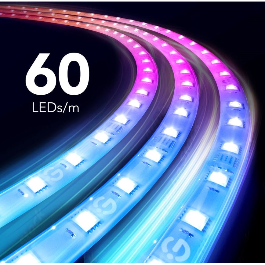 Govee - M1 PRO PREMIUM Smart RGBICW+ Світлодіодна стрічка 2м Wi-Fi Matter