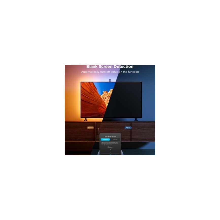 Govee - НАБОР 2x Backlight TV 55-65" SMART LED RGBICW-подсветка Wi-Fi