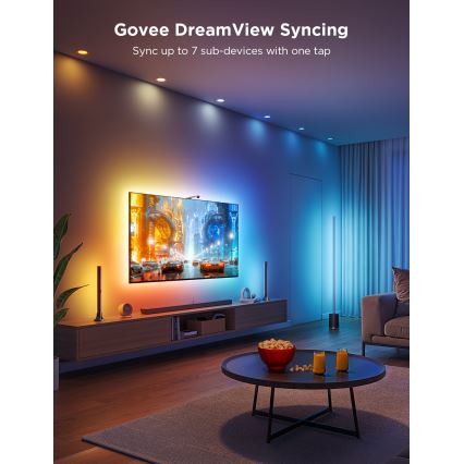 Govee - НАБОР 2x Backlight TV 55-65" SMART LED RGBICW-подсветка Wi-Fi