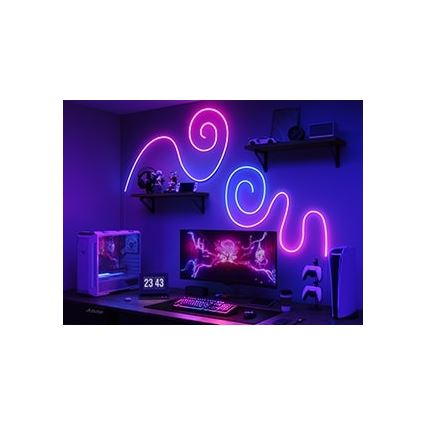 Govee - Neon 2 MATTER Светодиодная гибкая лента 5 м RGBIC Wi-Fi IP67