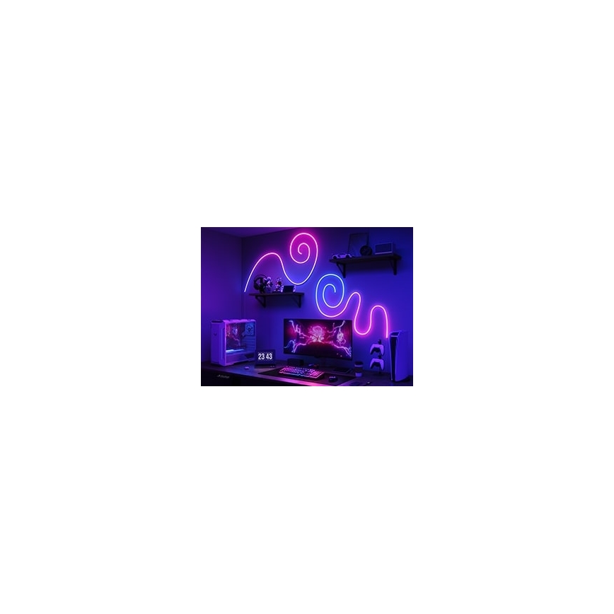 Govee - Neon 2 MATTER Светодиодная гибкая лента 5 м RGBIC Wi-Fi IP67