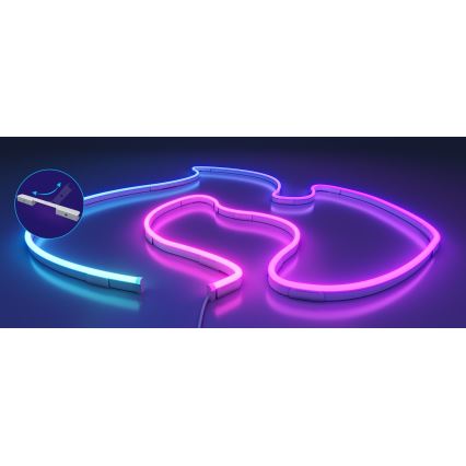 Govee - Neon 2 MATTER Светодиодная гибкая лента 5 м RGBIC Wi-Fi IP67