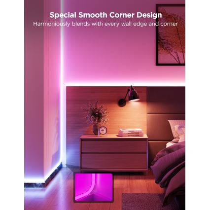 Govee - Neon MATTER LED Кутова рейка 5м RGBIC Wi-Fi