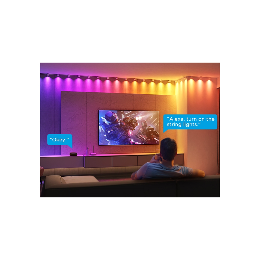 Govee - RGBIC LED String Downlights 3м Wi-Fi