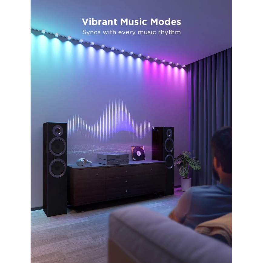 Govee - RGBIC LED String Downlights 3м Wi-Fi