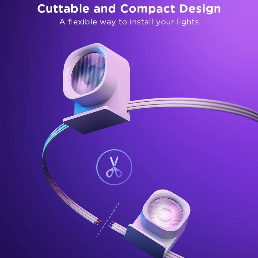 Govee - RGBIC LED String Downlights 3м Wi-Fi