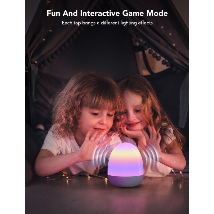 Govee - RGBIC умная ночная LED-лампа с динамиком и Wi-Fi