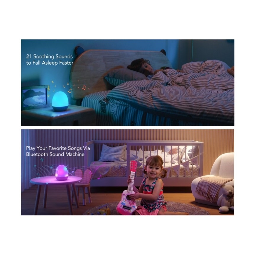 Govee - RGBIC умная ночная LED-лампа с динамиком и Wi-Fi
