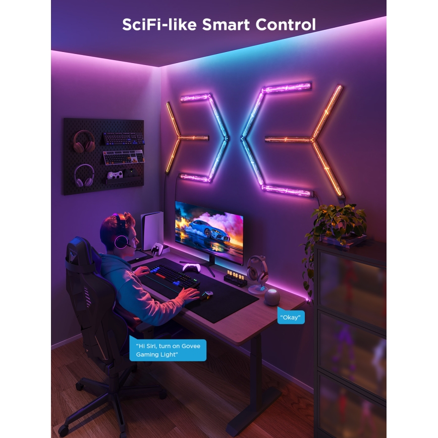 Govee - Smart Gaming (4+1) настенный светильник RGBIC Wi-Fi
