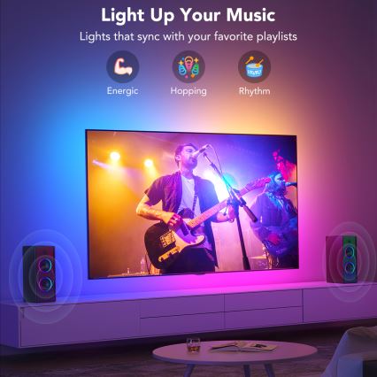 Govee - SMART LED-підсвічування для телевізорів 40-50 RGBIC з Wi-Fi