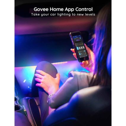 Govee - Smart LED стрічки для автомобіля - RGBIC