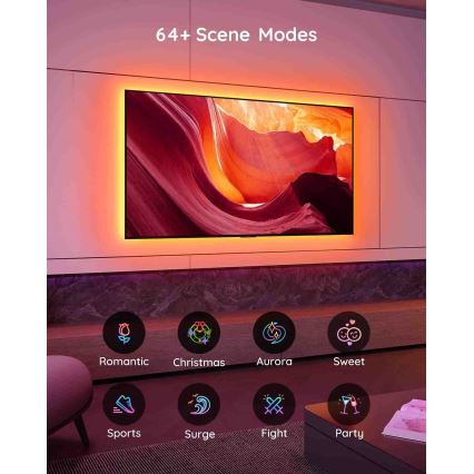 Govee - SMART RGB LED-підсвітка для телевізора 46-60