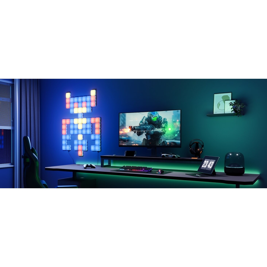 Govee - Светодиодная декоративная RGB-гирлянда на солнечной батарее LED/15W/230V IP65 Wi-Fi