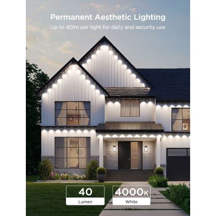 Govee - Светодиодная гирлянда RGBIC String Downlights 30 м Wi-Fi Matter IP67