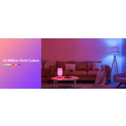 Govee - Светодиодная RGBWW-лампочка с регулированием яркости Smart E27/12W/230V 2700-6500K Wi-Fi