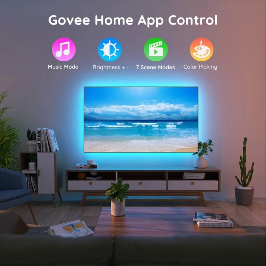 Govee - TV 46-60" SMART LED RGB-подсветка + дистанционное управление